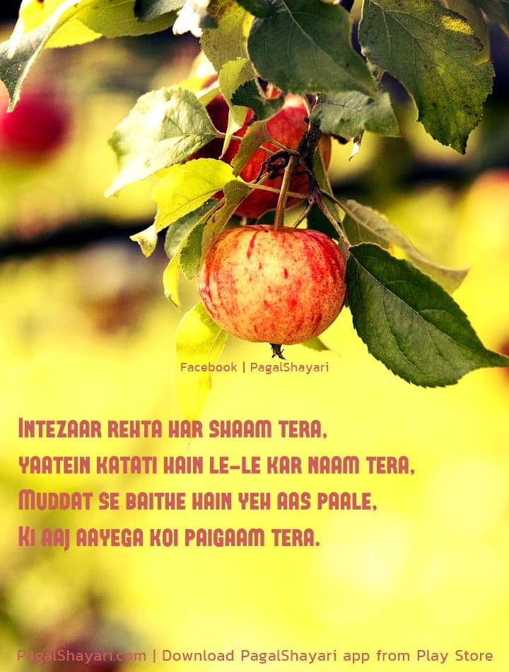 Intezaar rehta har shaam tera