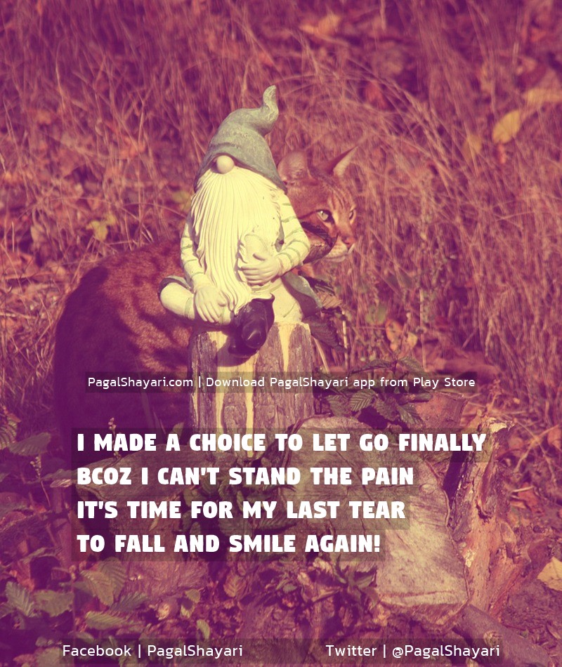 I Made A Choice To Let Go Finally